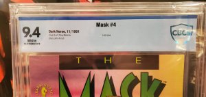The Mask #4 - CBCS 9.4 - Written by JOHN ARCUDI. Art & cover by DOUG MAHNKE
