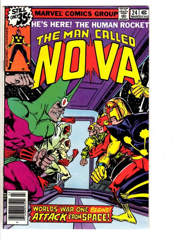 Nova # 24 NM Marvel Comic Book Diamondhead Ultimate SuperHero Thor Avengers TW65