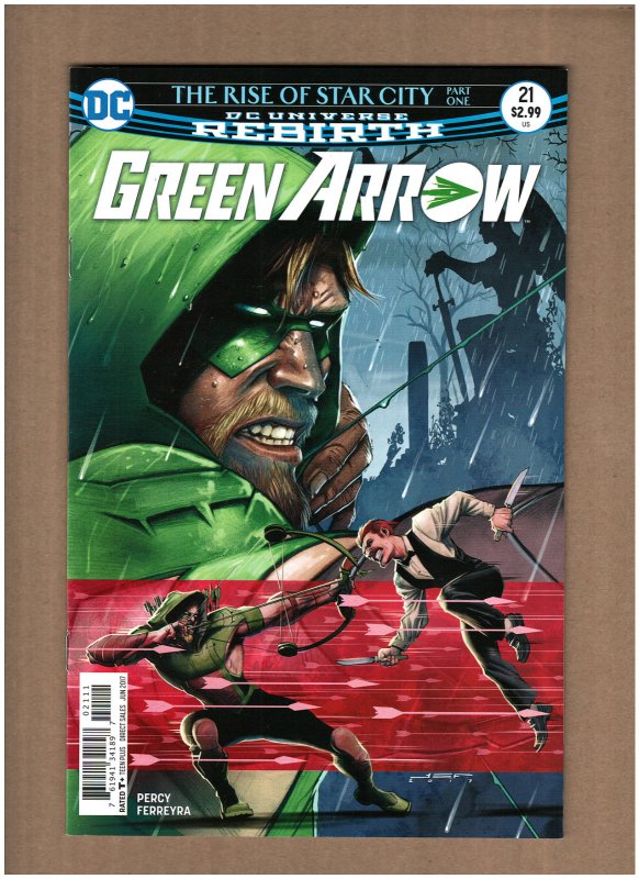 Green Arrow #21 DC Comics Rebirth 2017 Ferreyra Variant NM- 9.2
