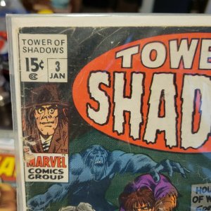 Tower of Shadows 3 January 1970 VG- Barry Smith Art 