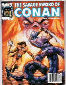 The Savage Sword of Conan #180 (1990)  - [NSC•MG3]