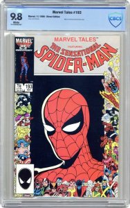 Marvel Tales #193 CBCS 9.8 white 25th Anniversary Frame Cover Equals Top CGC