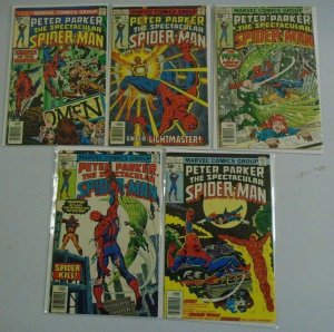 Early Spectacular Spider-Man 1st series run #2-11 avg 5.0 (1976 & 77)