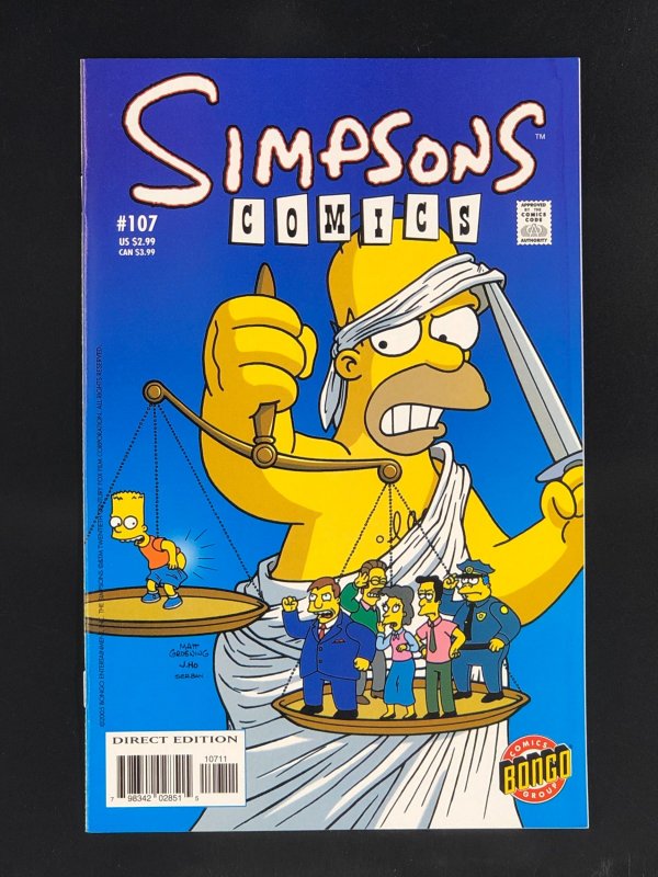 Simpsons Comics #107 (2005)