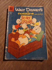 Walt Disney's Comics And Stories 7 Issue Silver Bronze Age Comics Lot Run Set...