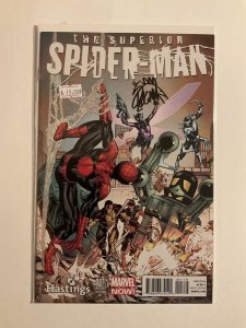 Superior Spider-Man 1 Signed Near Mint Nm Hastings Marvel