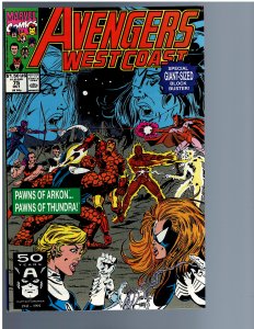Avengers West Coast #75 (1991)
