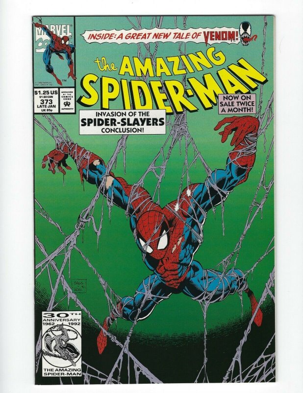 The Amazing Spider-Man #373 (Jan 1993, Marvel) VF and better  2 COPY'S