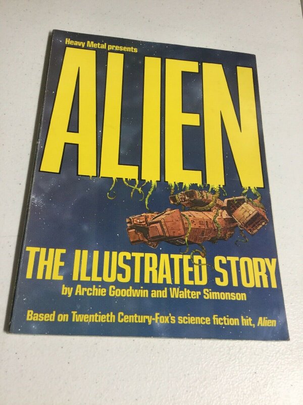 Heavy Metal Presents Alien The Illustrated Story Magazine