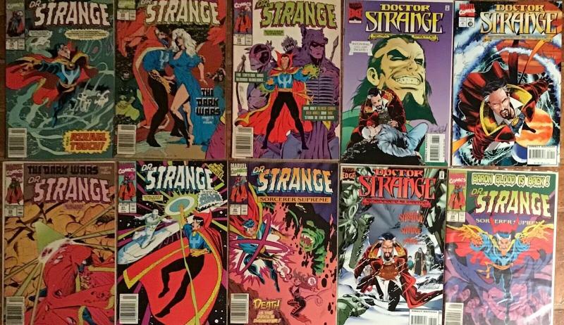 DR.STRANGE MARVEL (1988)#19,23-25,29-31,80,84,86 VF/NM 10 BOOK LOT