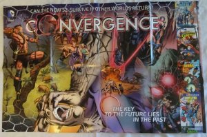 CONVERGENCE Promo Poster , 22 x 34, 2015, DC,  Unused more in our store 035