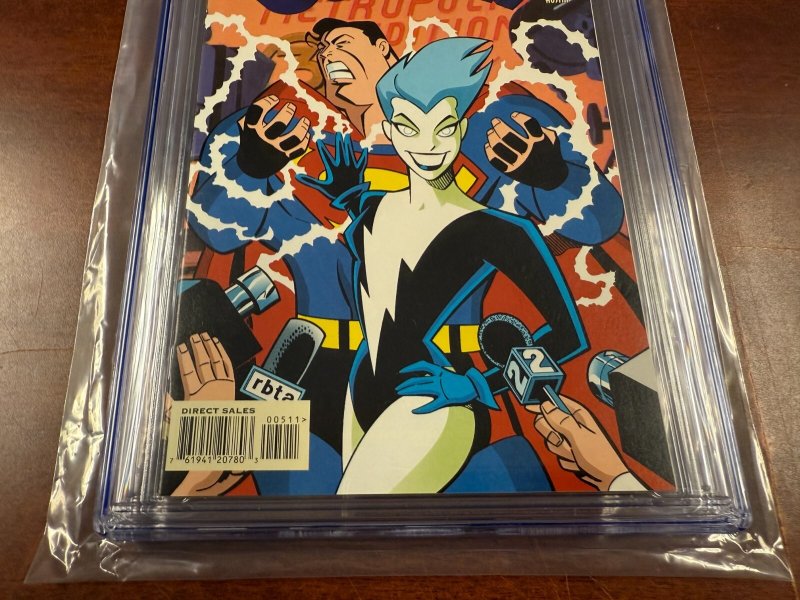 Superman Adventures #5 CGC Graded 9.6 DC Comic Book 1st Livewire Appearance JH15