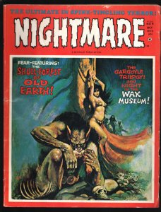 Nightmare #- 1972 Skywald-Bondage cover-Horror stories-Horror film photos inc...