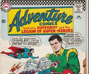 Adventure Comics #341 Superboy strict FN+ 6.5 High-Grade  Death of Computo     