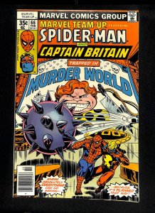 Marvel Team-up #66 2nd Captain Britain!