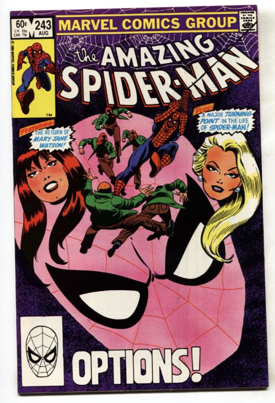 AMAZING SPIDER-MAN #243--comic book--1983--MARVEL--Mary Jane--NM-