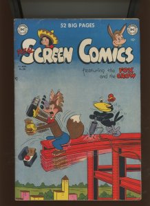 (1950) Real Screen Comics #28: GOLDEN AGE DC! WE COMBINE SHIPPING! (4.0)