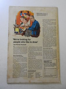 Nick Fury, Agent of SHIELD #15 (1969) VG Condition moisture stain