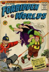 Forbidden Worlds #133 & 135 (1966,AGC)  Magicman; Origin / 1st Dragonia