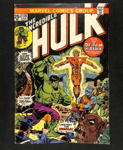 Incredible Hulk (1962) #178 Death of Adam Warlock!