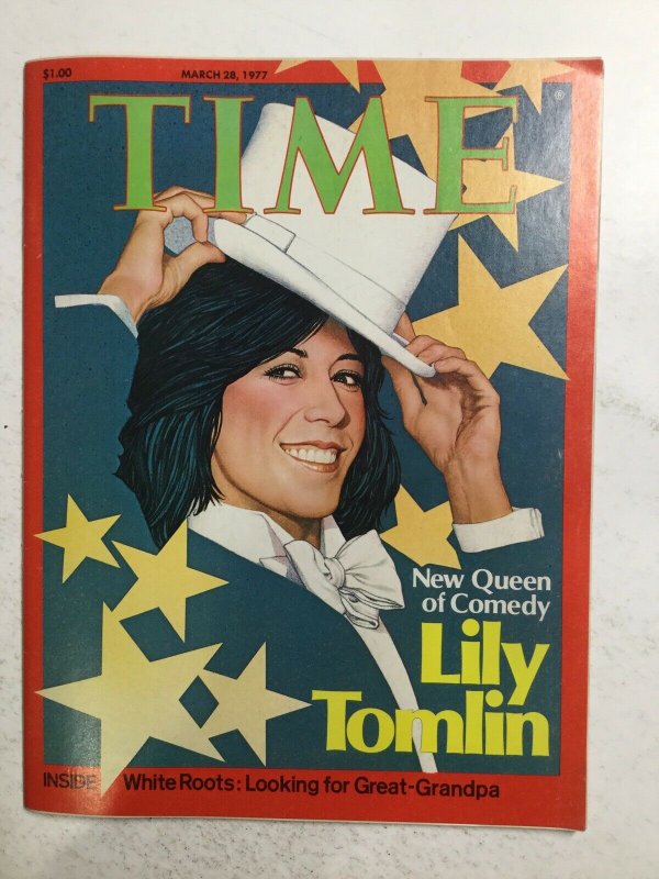 Time March 28 1977 No Label Magazine Very Fine Vf 8.0 Time Inc