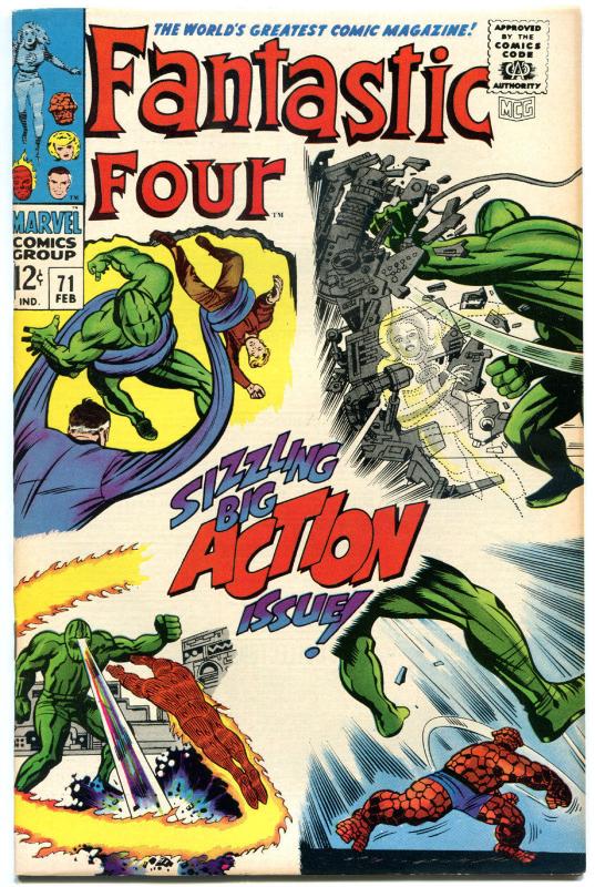 FANTASTIC FOUR #71, VF/NM, Android, Jack Kirby, 1961, more FF in store, QXT