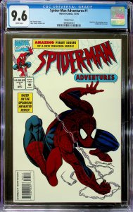 Spider-Man Adventures #1 (1994) - CGC 9.6 Cert#4008220023