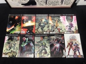 AVENGERS CIVIL WAR 10PC LOT (VF OB) ASSORTED!! 2016