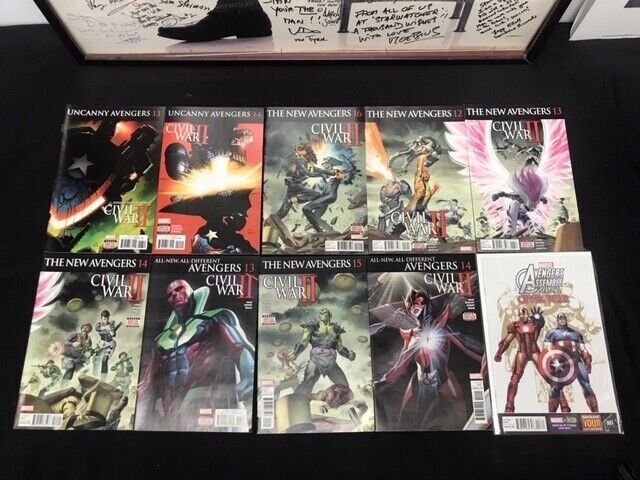 AVENGERS CIVIL WAR 10PC LOT (VF OB) ASSORTED!! 2016