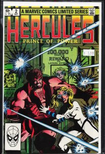 Hercules #2 Direct Edition (1982) Hercules