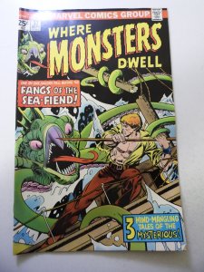 Where Monsters Dwell #37 (1975) VG/FN Condition