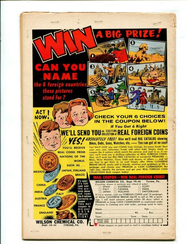 CHALLENGERS OF THE UNKNOWN #12 (4.0) CHALLENGER FROM OUTER SPACE!! 1960