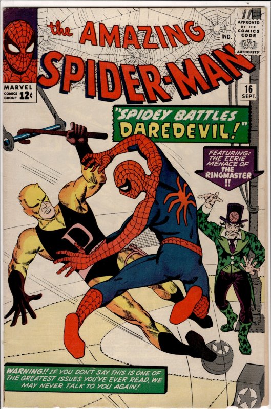 The Amazing Spider-Man #16 (1964) see description