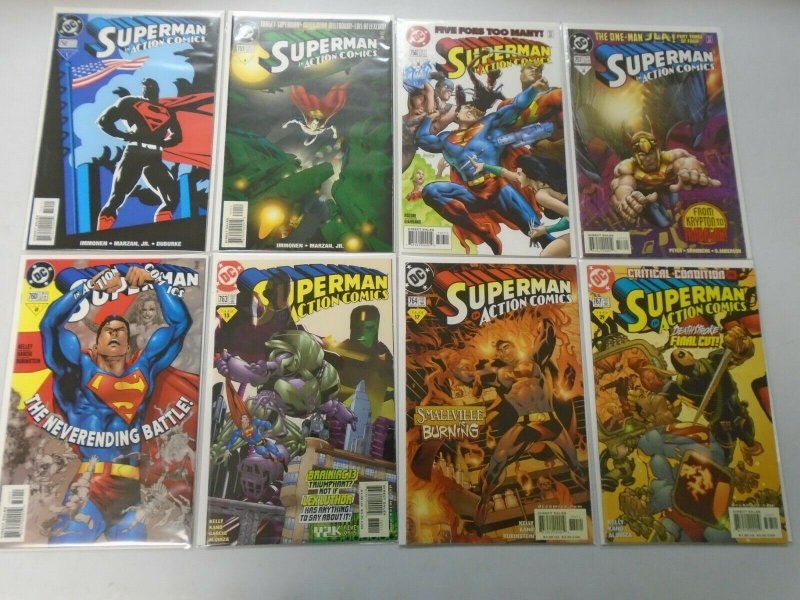 Action Comics Lot From #750-813 20 Different 8.0 VF (1999-2004)