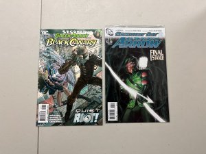 4 DC Comics Green Arrow #1 11 Green Arrow and Black Canary #14 22 41 JW12