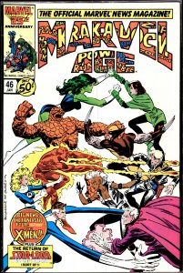 Marvel Age #46 (1987) Fantastic Four
