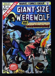 Giant-Size Werewolf   #3, VF+ (Actual scan)