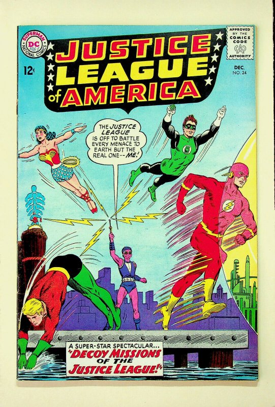 Justice League of America #24 (Dec 1963, DC) - Very Good/Fine 