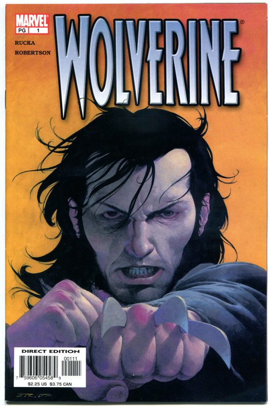 WOLVERINE #1, NM+, X-men, Darick Robertson, Rucka, 2003, more in store