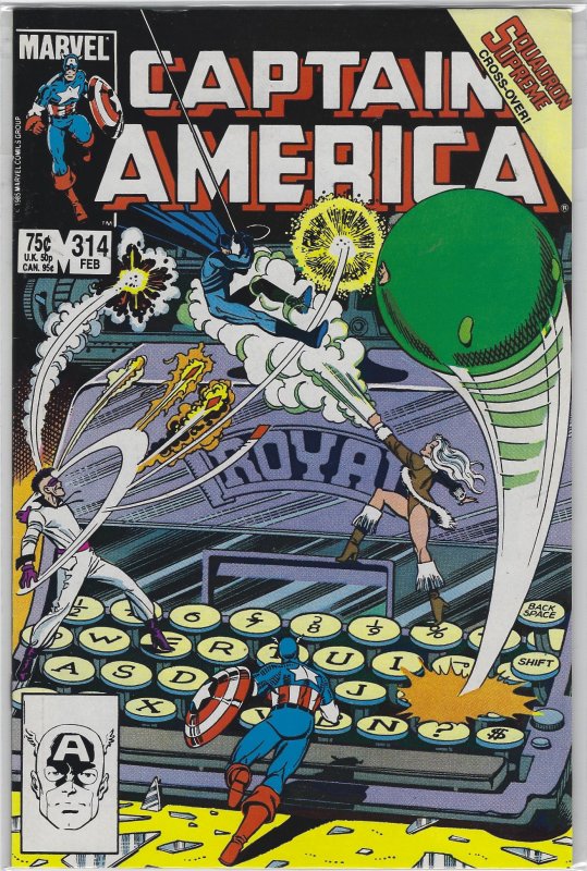 Captain America #314 (1986)