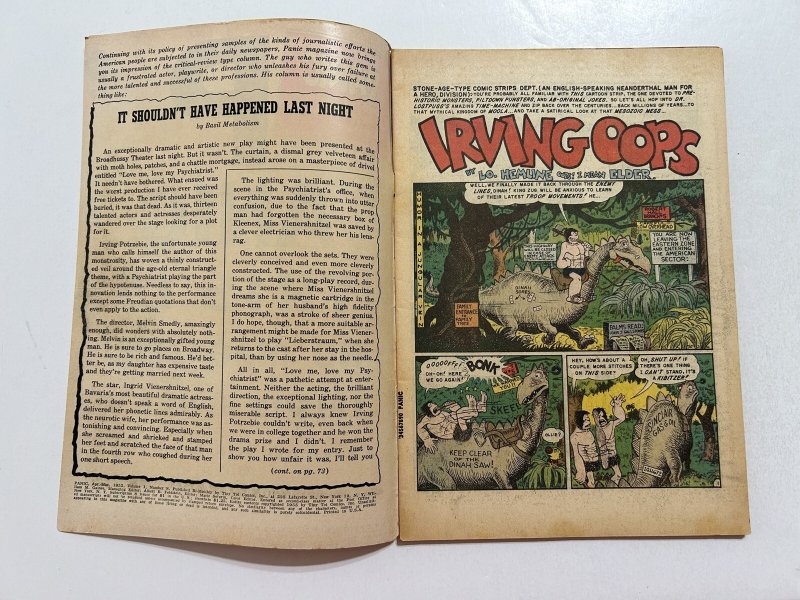 Panic #8 VG+ 4.5 EC COMICS 1955