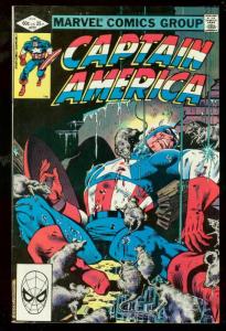 CAPTAIN AMERICA #272 1982-MARVEL COMICS-RATS COVER FN