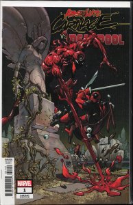 Absolute Carnage vs. Deadpool #1 Ferry Cover A (2019) Carnage