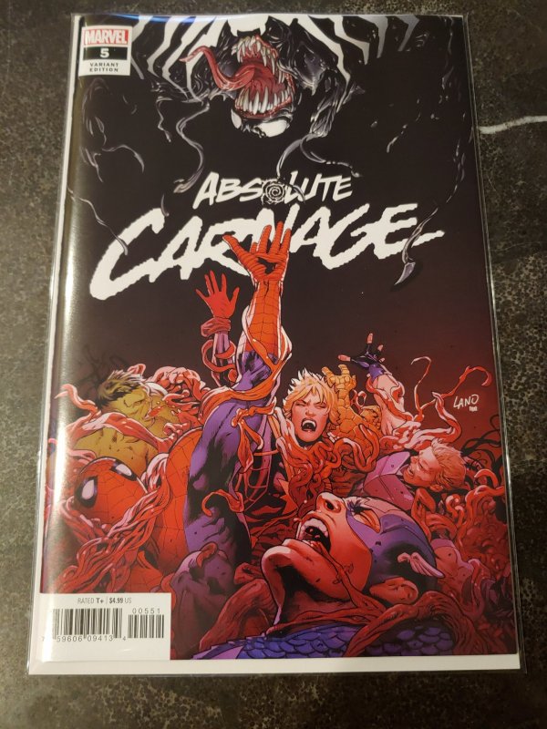 Absolute Carnage #5 (of 5) Land variant, Marvel 2019