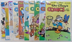 ***WALT DISNEY COMICS & STORIES #531-550. 20 HG Books, Guide = $137