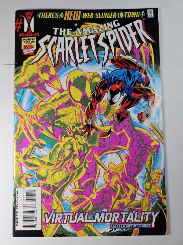 Amazing Scarlet Spider #1 VF- 1995 Marvel Comics C145A