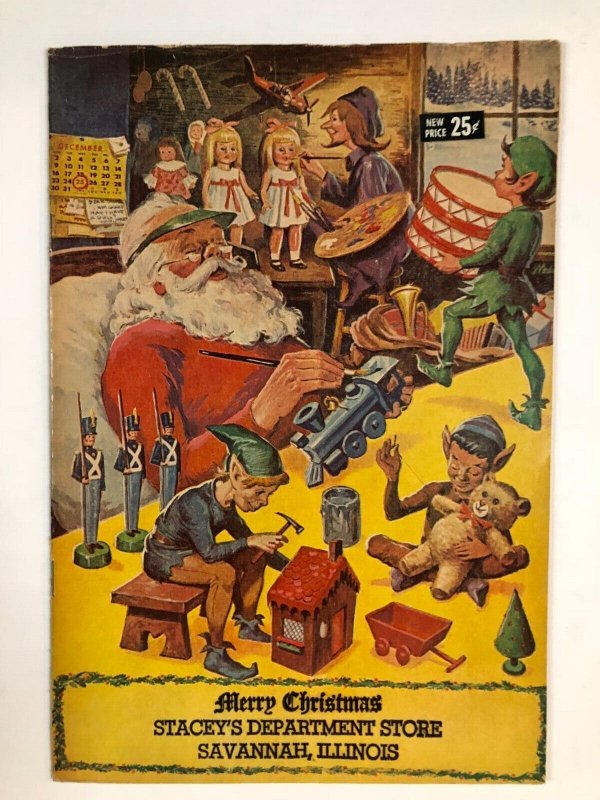 MERRY CHRISTMAS-1969 CLASSICS ILL/ GILBERTON  FINE Stacey's Dept