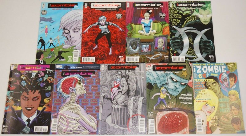 I, Zombie #1-28 VF/NM complete series + special edition mike allred izombie set