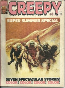 Creepy #83 (1976) Frazetta cover