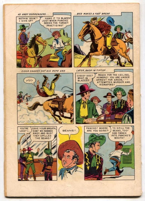 Cisco Kid #11  1952 - Dell  -G/VG - Comic Book
